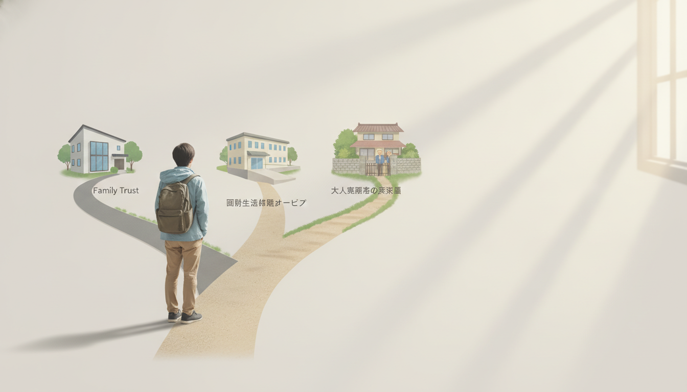 成年後見制度と家族信託・日常生活自立支援事業の使い分け